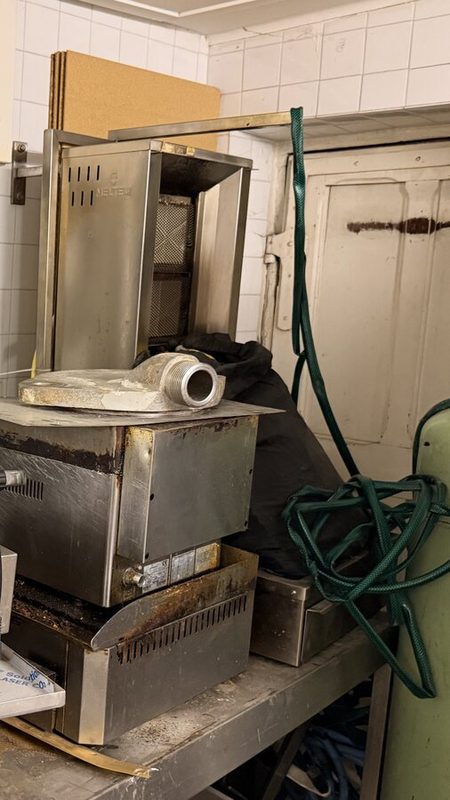 Machine à kebab électrique 3 zones — second exemplaire — M-0043