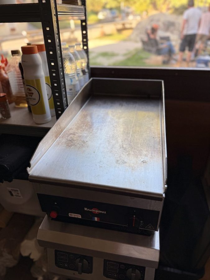 Plancha gaz professionnelle — matériel de restauration d'occasion