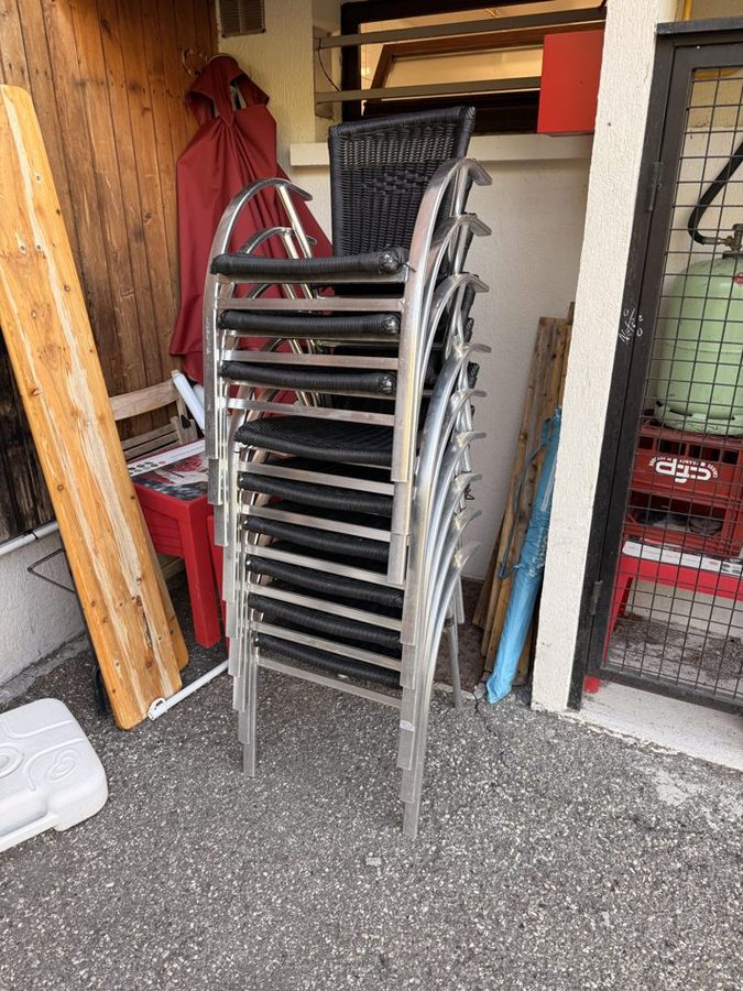 Fauteuils de terrasse — matériel de restauration d'occasion